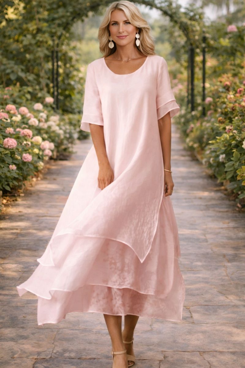 Aria - Fluid Tiered Maxi Dress