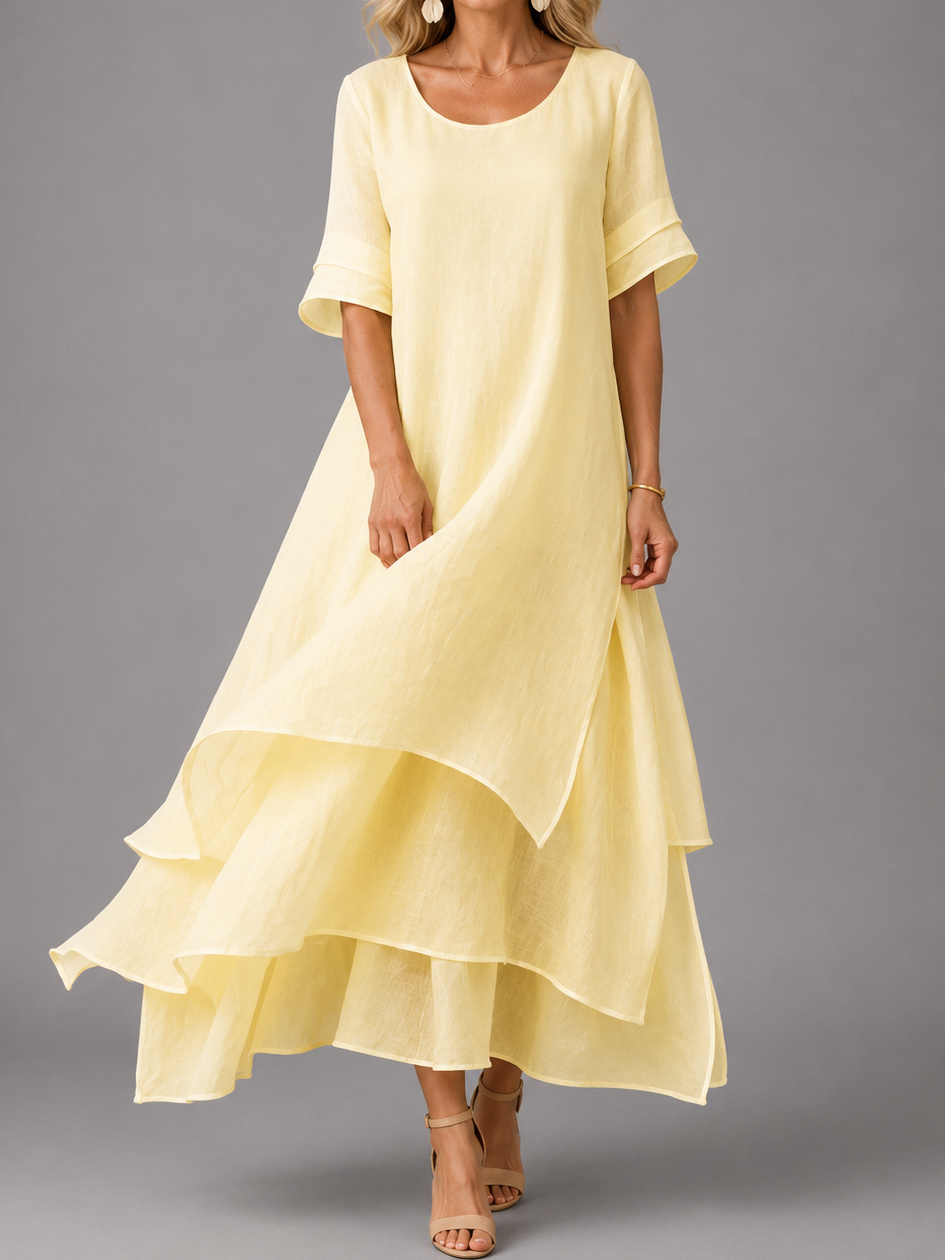Liora™ | Flowing Grace Maxi Dress