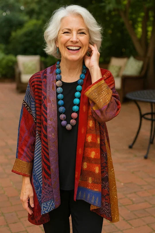 Astrid | Elegant Drape Cardigan