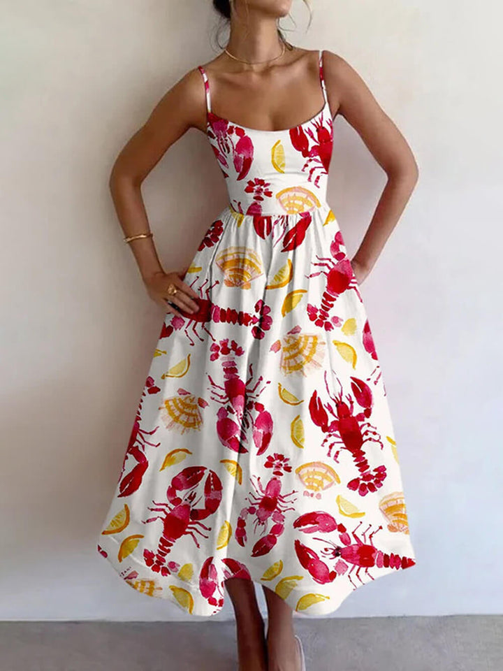 Amelia | Floral Sleeveless Maxi Dress