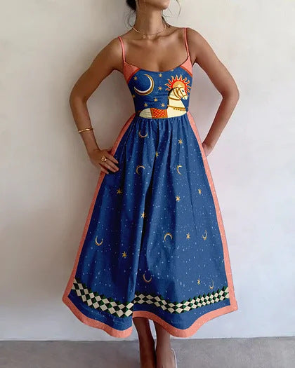 Amelia | Floral Sleeveless Maxi Dress