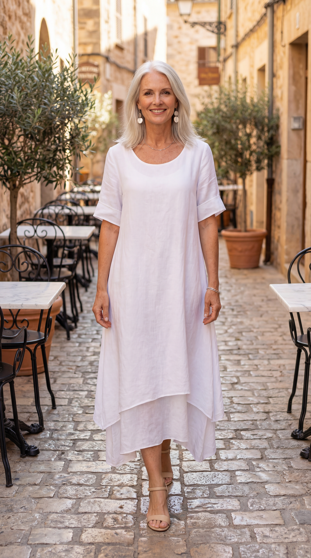 Aria - Fluid Tiered Maxi Dress