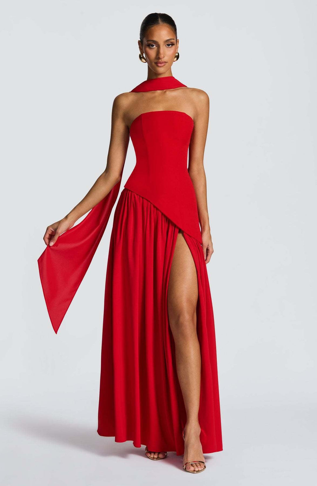 Valentina - Backless Split Dress