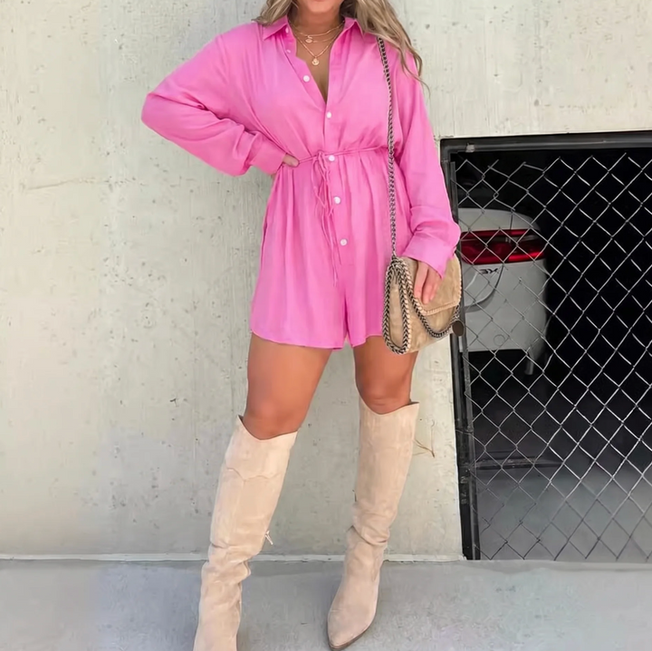 Jenny - Luxe Romper Dress