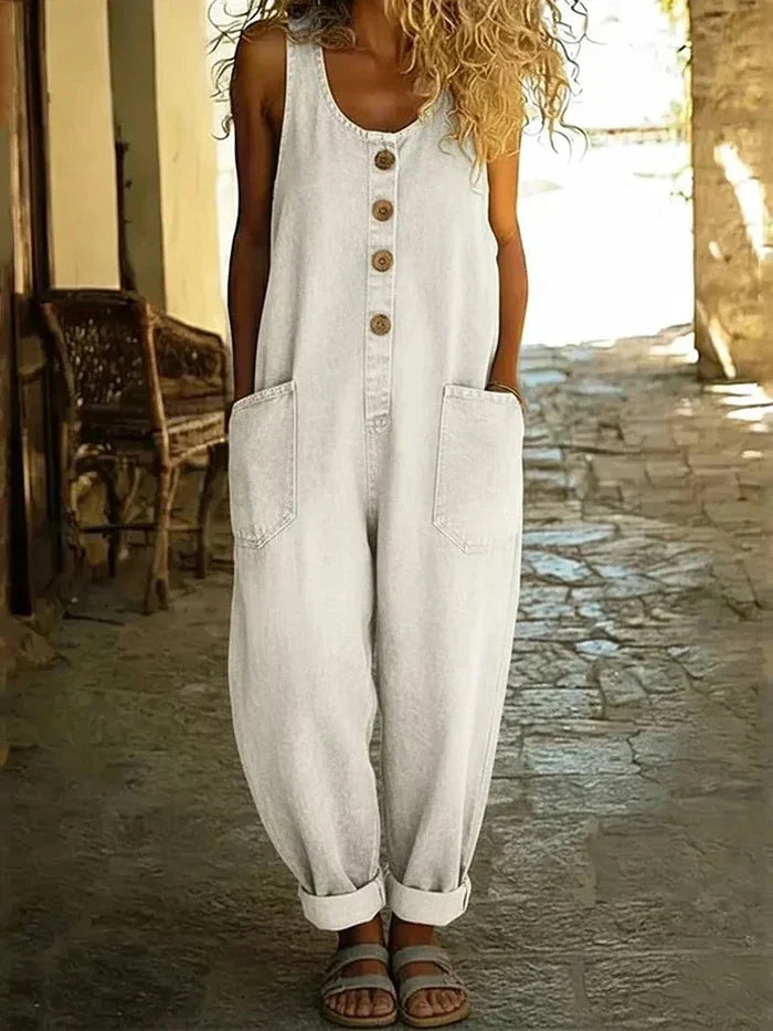 Comfortable Printed Jumpsuit