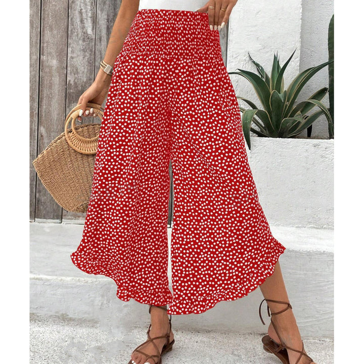 Ana - Women’s Flowy High Waist Wide-Leg Pants