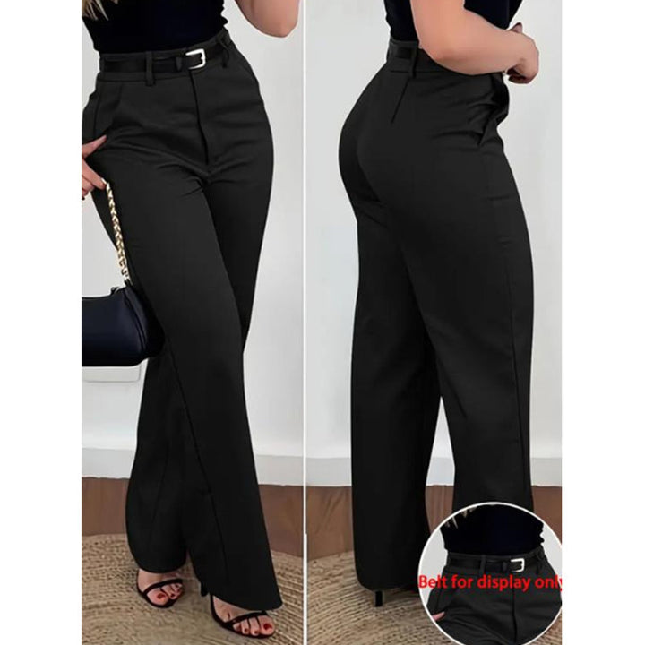 Jana - Women's High-Waist Wide-Leg Pants